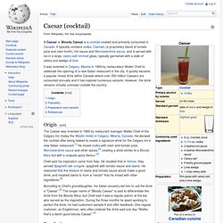 Caesar (cocktail)