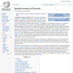 Spanish conquest of Yucatán