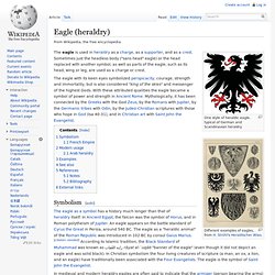 wikipedia: Eagle (heraldry)