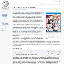 List of Maid Sama! episodes