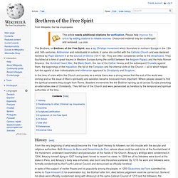 Brethren of the Free Spirit