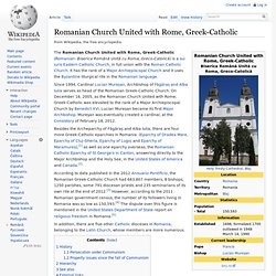 Romanian Church United with Rome, Greek-Catholic