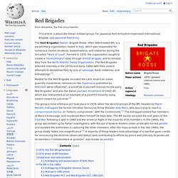 Red Brigades