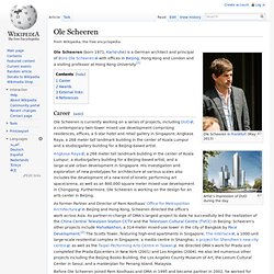 Ole Scheeren - Wikipedia, the free encyclopedia - Waterfox