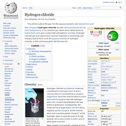 Hydrogen chloride