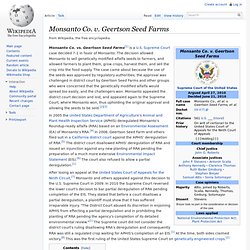 Monsanto Co. v. Geertson Seed Farms