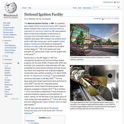 National Ignition Facility