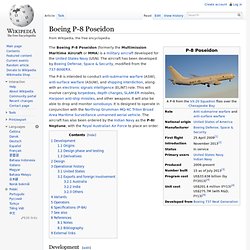 Boeing P-8 Poseidon