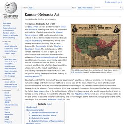 Kansas–Nebraska Act