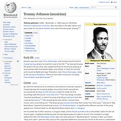 Tommy Johnson (blues musician)