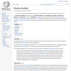 Nuclear football