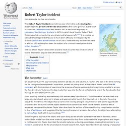 Robert Taylor incident