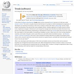 Trunk (software)