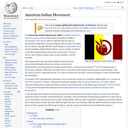 American Indian Movement