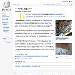 Hoberman sphere