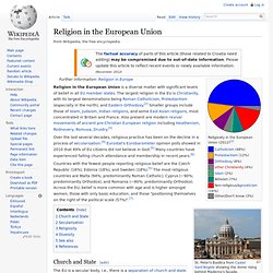 Religion in the European Union