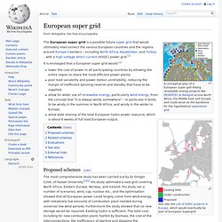European super grid