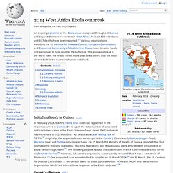 2014 West Africa Ebola outbreak