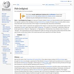 Palo (religion)