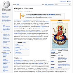 Ganges in Hinduism