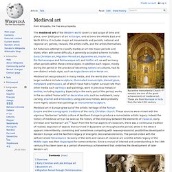 Medieval art