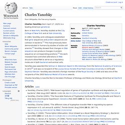 Charles Yanofsky