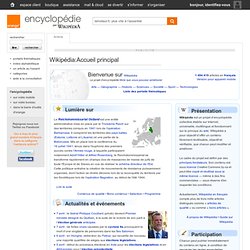 Accueil - Encyclopédie par wikipédia - Orange