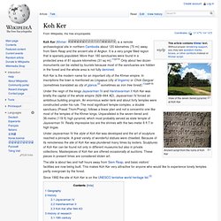 Koh Ker - Wikipedia, the free encyclopedia - Waterfox