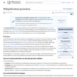 Wikipédia:Semi-protection