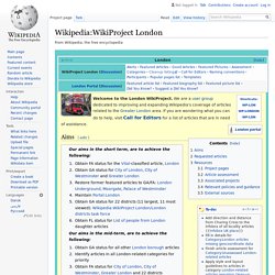 Wikipedia:WikiProject London - Wikipedia