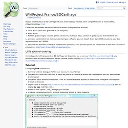 WikiProject France/BDCarthage