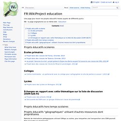 FR:WikiProject education