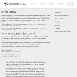 Wikispaces Classroom