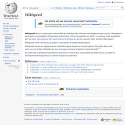Wikispeed