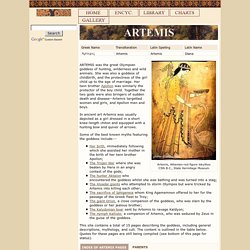 ARTEMIS : Greek Goddess of Hunting & the Wilderness