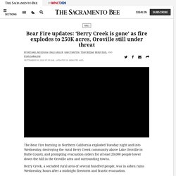 CA wildfire update: Bear Fire prompts Butte, Yuba evacuations