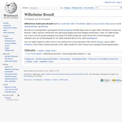 Wilhelmine Brandt - Wikipedia