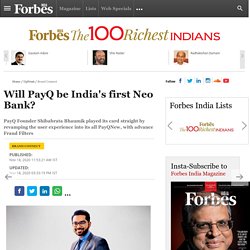 Will PayQ Be India's First Neo Bank?