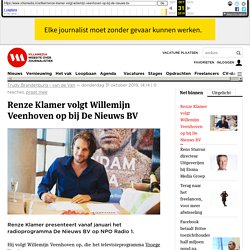 Renze Klamer volgt Willemijn Veenhoven op bij De Nieuws BV / Villamedia