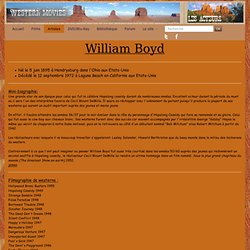 William Boyd - Biographie de l'acteur - Western Movies
