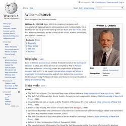 William Chittick