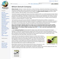 William Demuth Company - Pipedia - Iceweasel