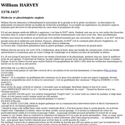 William HARVEY (1578-1657)
