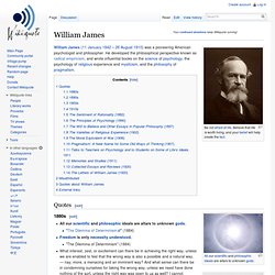 William James