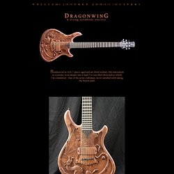 william jeffrey jones guitars - Dragonwing