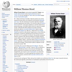 William Thomas Stead