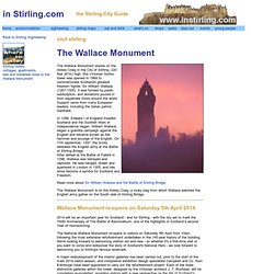 william wallace monument stirling scotland