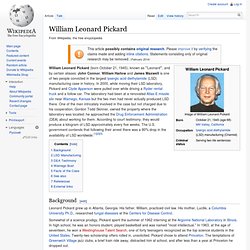 William Leonard Pickard