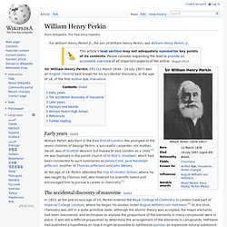 William Henry Perkin