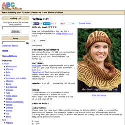 Willow Hat